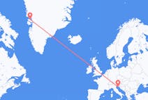 Flights from Pula, Croatia to Qaarsut, Greenland