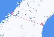 Fly fra Ørland til Sundsvall