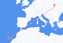 Flights from Lviv to Santa Cruz de Tenerife