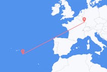 Flights from Santa Maria Island, Portugal to Saarbrücken, Germany