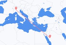 Flights from Al-`Ula to Milan