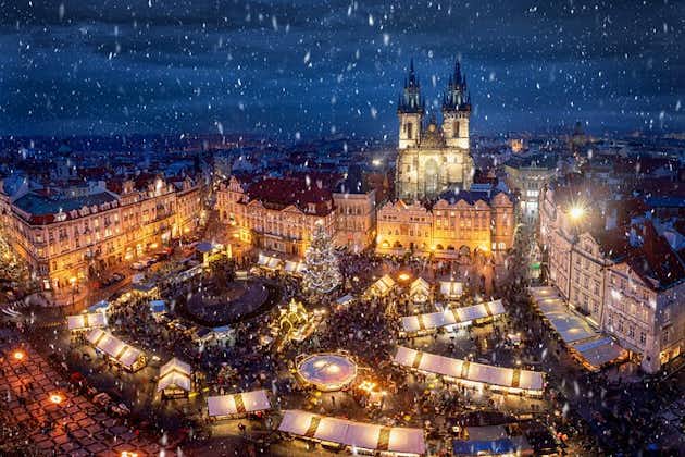 Tour 3 magiske Prags markeder med lokale, julegodter inkl