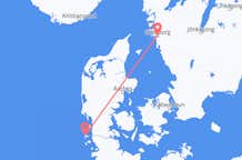Flyrejser fra Vesterland til Göteborg