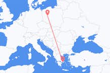 Flyrejser fra Poznan til Athen