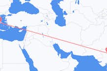 Flyreiser fra Jodhpur, til Athen