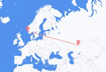 Flights from Orsk, Russia to Haugesund, Norway