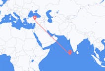 Flights from Dharavandhoo, Maldives to Kayseri, Turkey