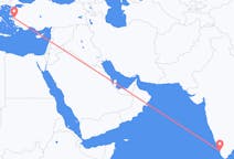 Flights from Kochi to Izmir