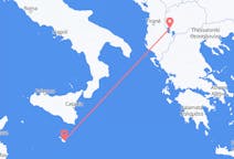 Flights from Ohrid, Republic of North Macedonia to Valletta, Malta