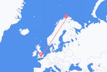 Flyreiser fra Lakselv, Norge til Southampton, England