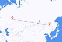 Fly fra Blagoveshchensk til Yekaterinburg