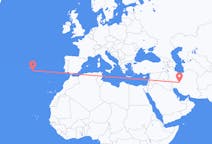 Flights from Isfahan to Ponta Delgada