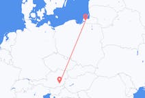Fly fra Kaliningrad til Graz
