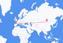 Flights from Ulaanbaatar to Biarritz