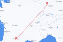 Flights from Karlsruhe, Germany to Toulouse, France