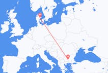 Flyg från Århus, Danmark till Plovdiv, Bulgarien