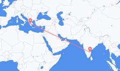 Flights from Tirupati, India to Patras, Greece