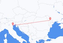 Flyreiser fra Chișinău, Moldova til Venezia, Italia