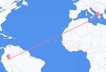 Flyreiser fra Iquitos, Peru til Zakynthos Island, Hellas