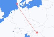 Flyg från Osijek till Westerland