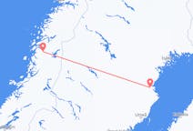 Fly fra Mosjøen til Skellefteå