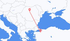 Loty z miasta Bursa do miasta Târgu Mureș