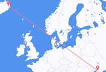 Flights from Kherson, Ukraine to Egilsstaðir, Iceland