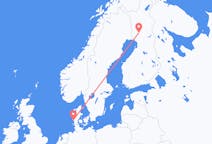 Vuelos desde Esbjerg a Rovaniemi