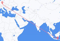 Flyrejser fra Banyuwangi, Indonesien til Nürnberg, Tyskland