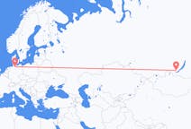Flights from Hamburg, Germany to Irkutsk, Russia