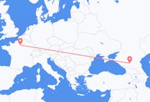 เที่ยวบิน จาก มิเนอรัลนี่ โวดี้, รัสเซีย ไปยัง ปารีส, ฝรั่งเศส