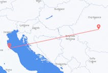 Flights from Rimini, Italy to Sibiu, Romania