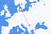 Vols de Malmö, Suède à Niš, Serbie