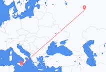 Flights from Yoshkar-Ola, Russia to Comiso, Italy
