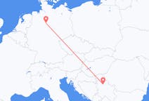 Flights from Belgrade in Serbia to Hanover in Germany
