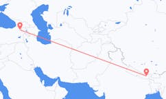 Flights from Tumlingtar, Nepal to Kars, Turkey