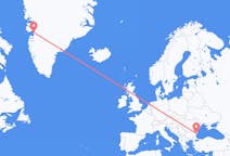 Flyreiser fra Varna, Bulgaria til Ilulissat, Grønland