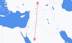 Fly fra Al-`Ula til Elazığ