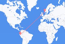 Flyrejser fra Jaen (Peru), Peru til Stavanger, Norge