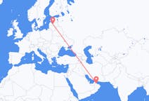Flights from Sohar to Riga