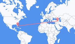 Flyreiser fra Bimini, Bahamas til Van, Tyrkia