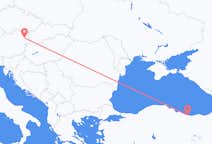 出发地 土耳其从奥尔杜出发目的地 奥地利维也纳的航班