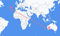 出发地 澳大利亚埃斯佩兰斯目的地 葡萄牙蓬塔德尔加达的航班