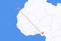Flyreiser fra Owerri, Nigeria til Las Palmas, Spania