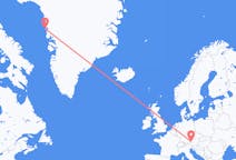 Voli from Salisburgo, Austria to Upernavik, Groenlandia