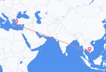 Flights from Rạch Giá, Vietnam to Rhodes, Greece