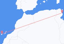 出发地 突尼斯出发地 莫纳斯提尔目的地 西班牙拉斯帕尔马斯的航班