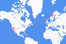 Flights from Los Angeles, the United States to Östersund, Sweden