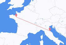 Flights from Rennes, France to Rimini, Italy