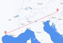 Flights from Montpellier, France to Graz, Austria